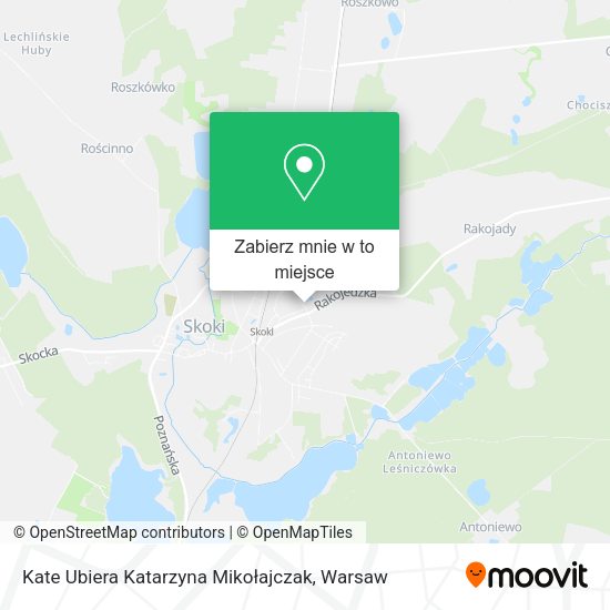 Mapa Kate Ubiera Katarzyna Mikołajczak