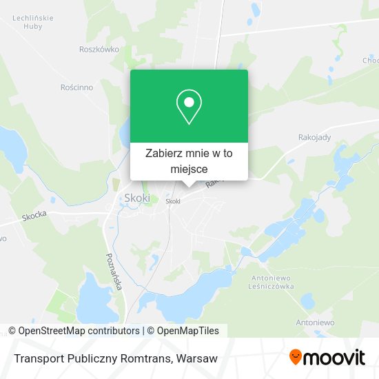 Mapa Transport Publiczny Romtrans