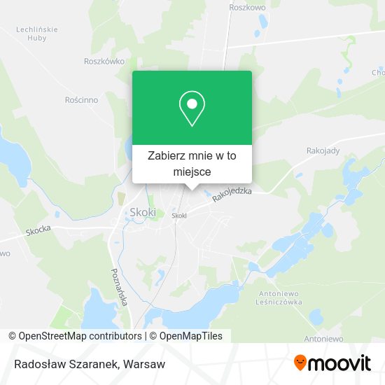 Mapa Radosław Szaranek