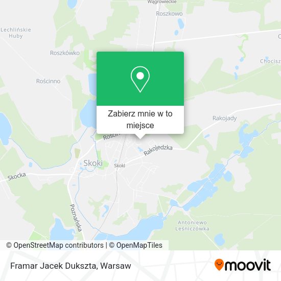 Mapa Framar Jacek Dukszta