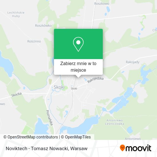 Mapa Noviktech - Tomasz Nowacki