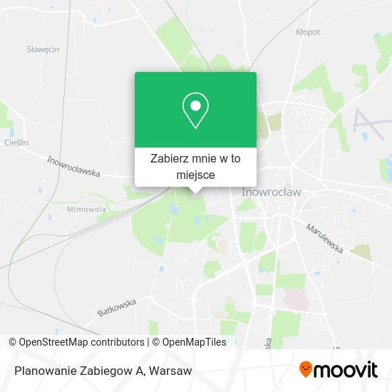 Mapa Planowanie Zabiegow A