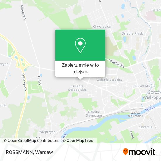 Mapa ROSSMANN