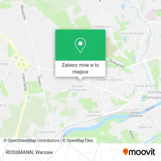 Mapa ROSSMANN