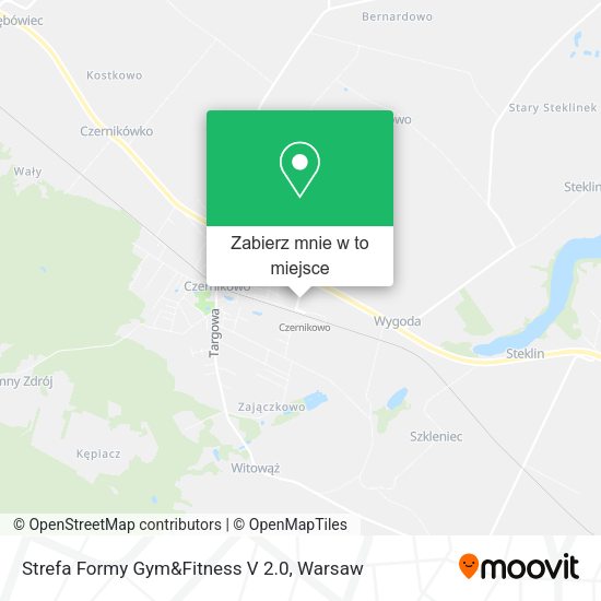 Mapa Strefa Formy Gym&Fitness V 2.0