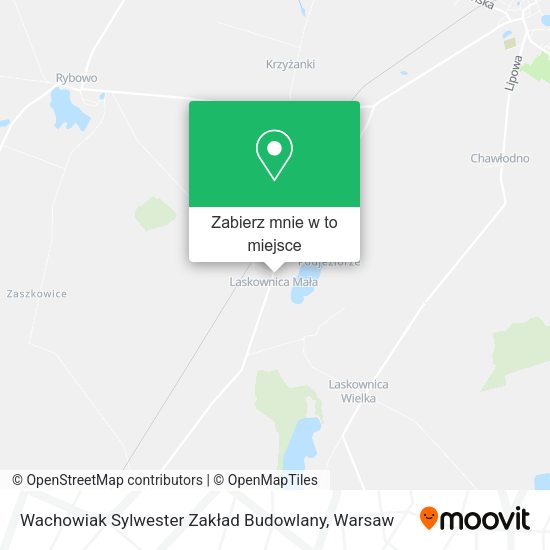 Mapa Wachowiak Sylwester Zakład Budowlany