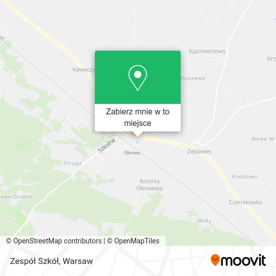 Mapa Zespół Szkół