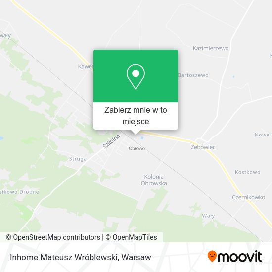 Mapa Inhome Mateusz Wróblewski