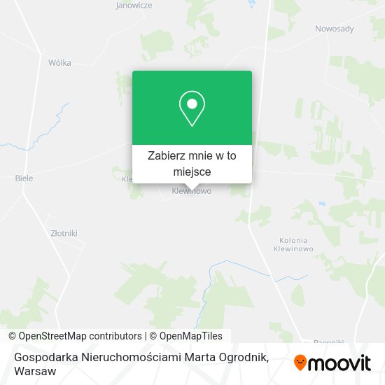 Mapa Gospodarka Nieruchomościami Marta Ogrodnik