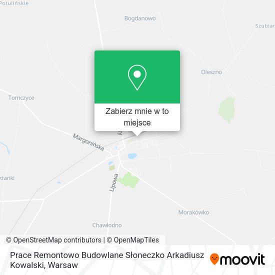 Mapa Prace Remontowo Budowlane Słoneczko Arkadiusz Kowalski