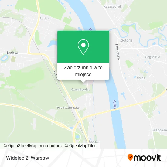 Mapa Widelec 2