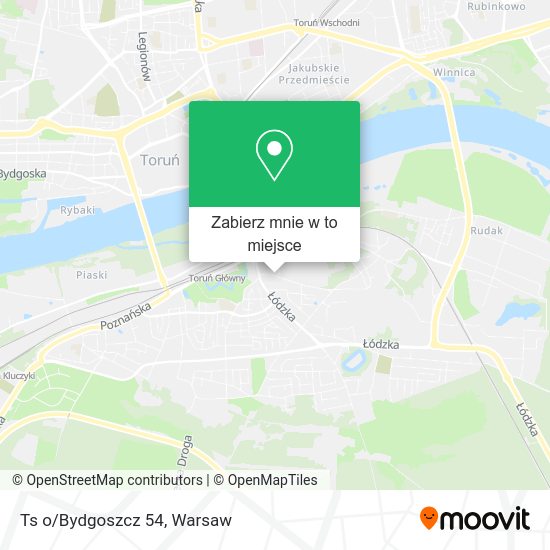 Mapa Ts o/Bydgoszcz 54