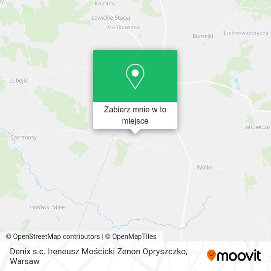 Mapa Denix s.c. Ireneusz Mościcki Zenon Opryszczko