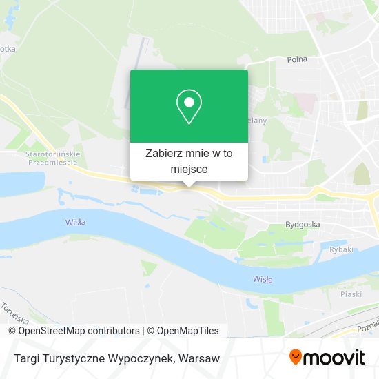 Mapa Targi Turystyczne Wypoczynek