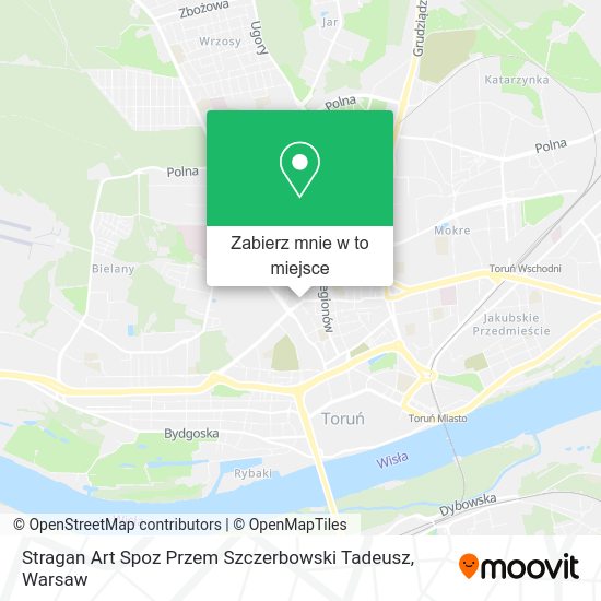 Mapa Stragan Art Spoz Przem Szczerbowski Tadeusz