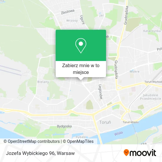Mapa Jozefa Wybickiego 96
