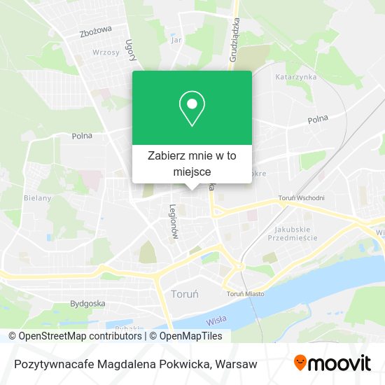 Mapa Pozytywnacafe Magdalena Pokwicka