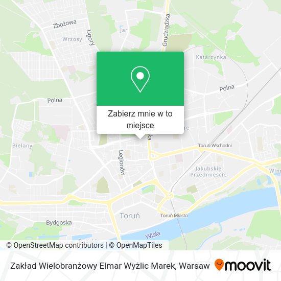 Mapa Zakład Wielobranżowy Elmar Wyżlic Marek