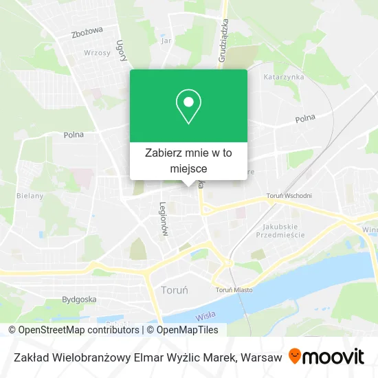 Mapa Zakład Wielobranżowy Elmar Wyżlic Marek