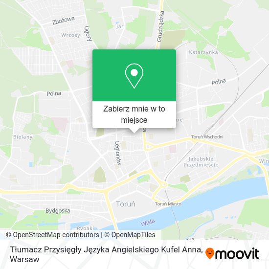 Mapa Tłumacz Przysięgły Języka Angielskiego Kufel Anna