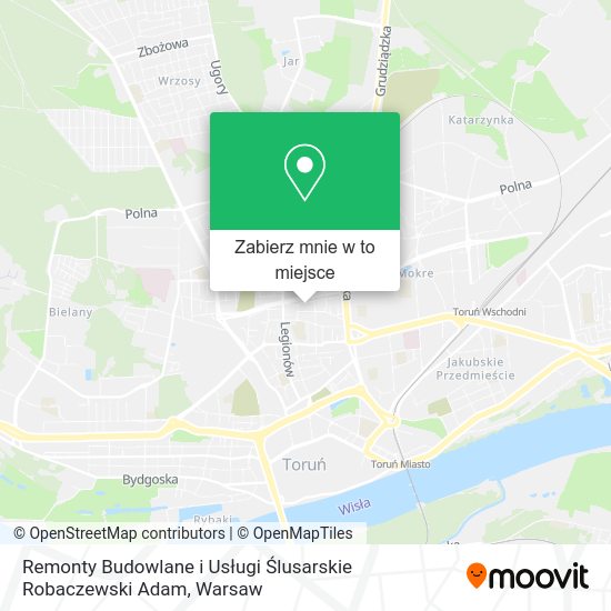 Mapa Remonty Budowlane i Usługi Ślusarskie Robaczewski Adam