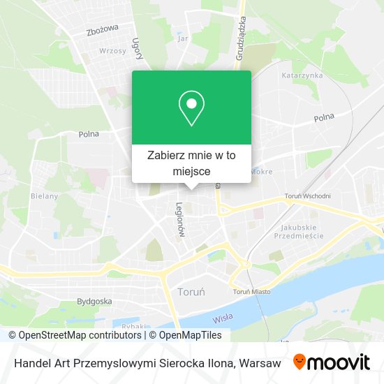 Mapa Handel Art Przemyslowymi Sierocka Ilona