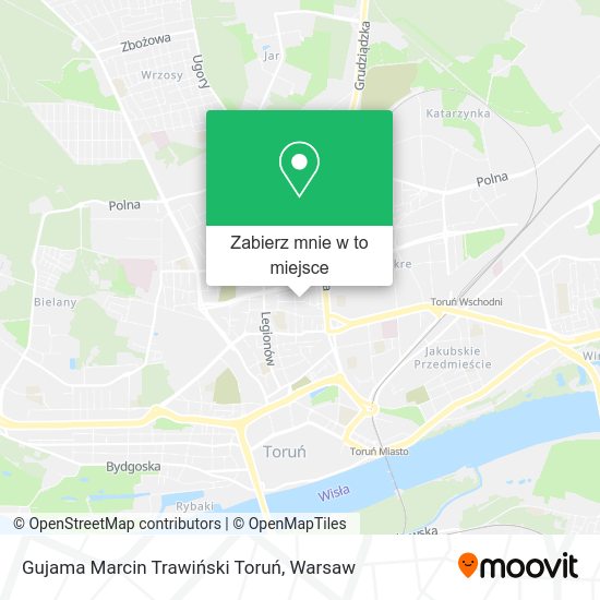 Mapa Gujama Marcin Trawiński Toruń