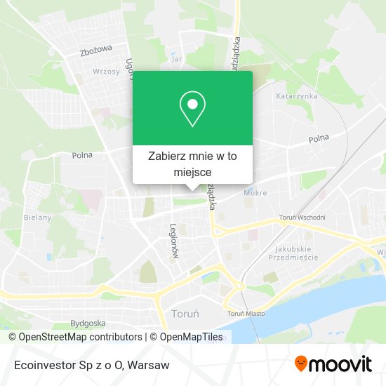 Mapa Ecoinvestor Sp z o O