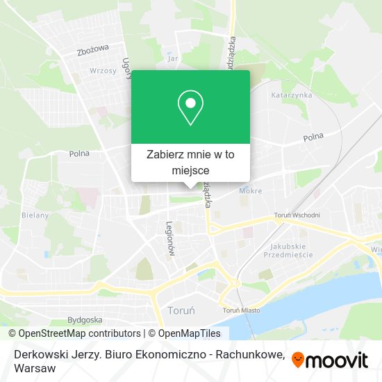 Mapa Derkowski Jerzy. Biuro Ekonomiczno - Rachunkowe