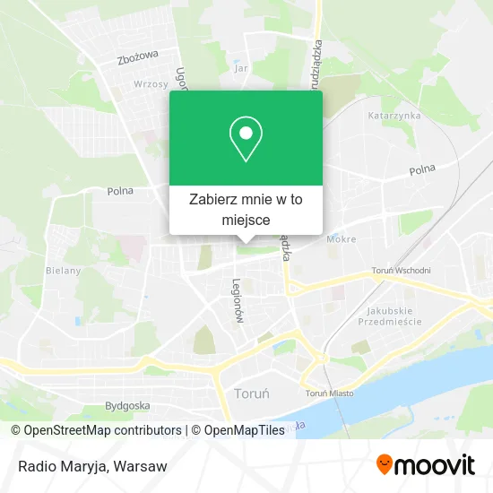 Mapa Radio Maryja