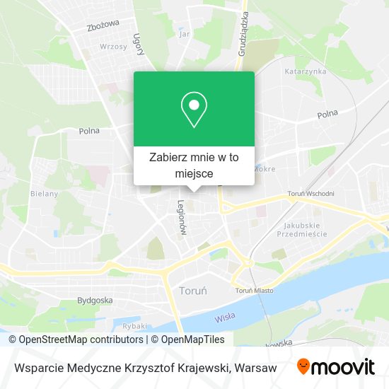 Mapa Wsparcie Medyczne Krzysztof Krajewski