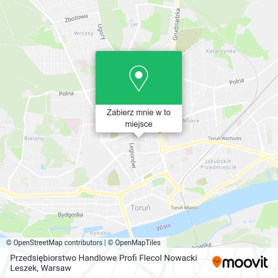 Mapa Przedsiębiorstwo Handlowe Profi Flecol Nowacki Leszek