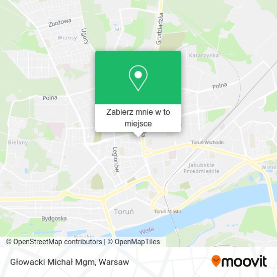 Mapa Głowacki Michał Mgm