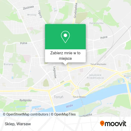 Mapa Sklep