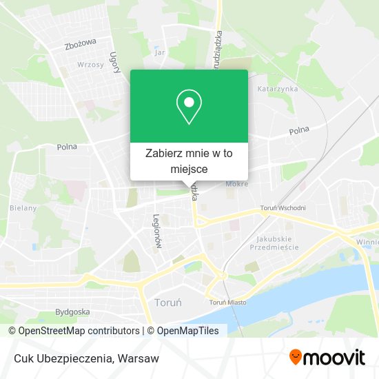 Mapa Cuk Ubezpieczenia