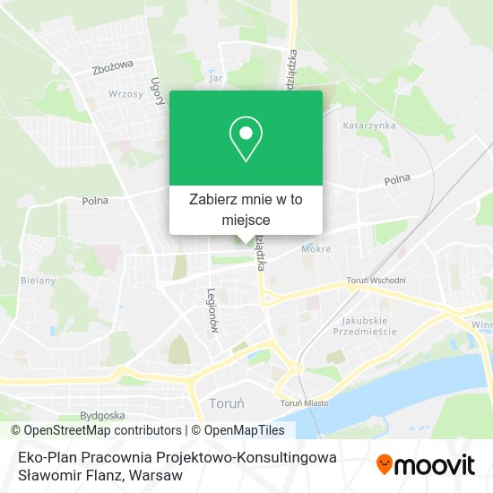 Mapa Eko-Plan Pracownia Projektowo-Konsultingowa Sławomir Flanz