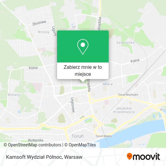 Mapa Kamsoft Wydział Północ