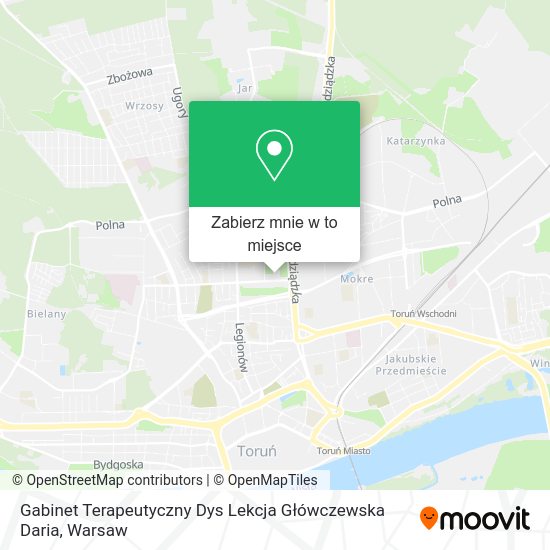 Mapa Gabinet Terapeutyczny Dys Lekcja Główczewska Daria