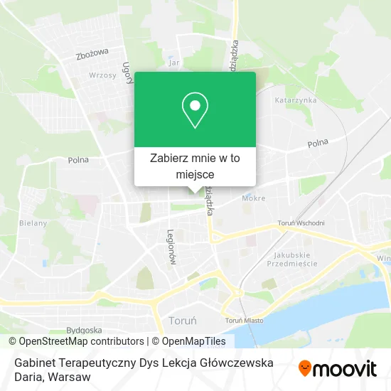 Mapa Gabinet Terapeutyczny Dys Lekcja Główczewska Daria