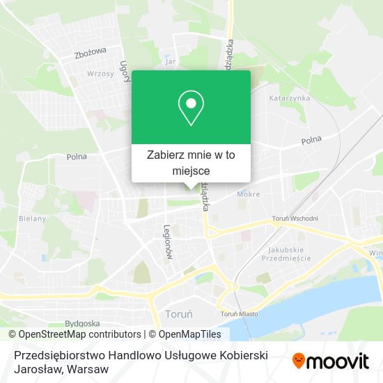 Mapa Przedsiębiorstwo Handlowo Usługowe Kobierski Jarosław