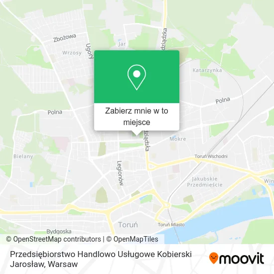 Mapa Przedsiębiorstwo Handlowo Usługowe Kobierski Jarosław