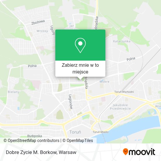 Mapa Dobre Zycie M. Borkow