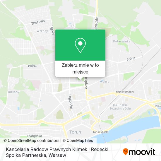 Mapa Kancelaria Radcow Prawnych Klimek i Redecki Spolka Partnerska