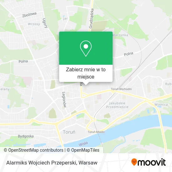 Mapa Alarmiks Wojciech Przeperski