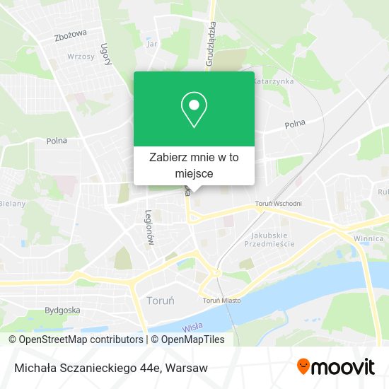 Mapa Michała Sczanieckiego 44e