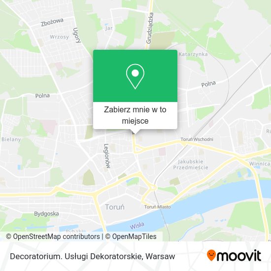 Mapa Decoratorium. Usługi Dekoratorskie