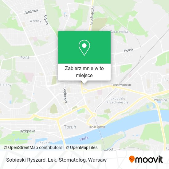 Mapa Sobieski Ryszard, Lek. Stomatolog