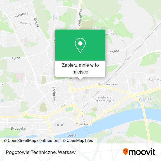 Mapa Pogotowie Techniczne