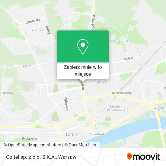 Mapa Coltel sp. z o.o. S.K.A.