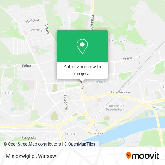 Mapa Minidźwigi.pl